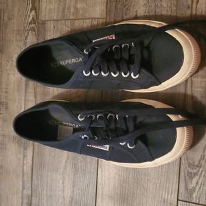Superga navy sneakers size 39